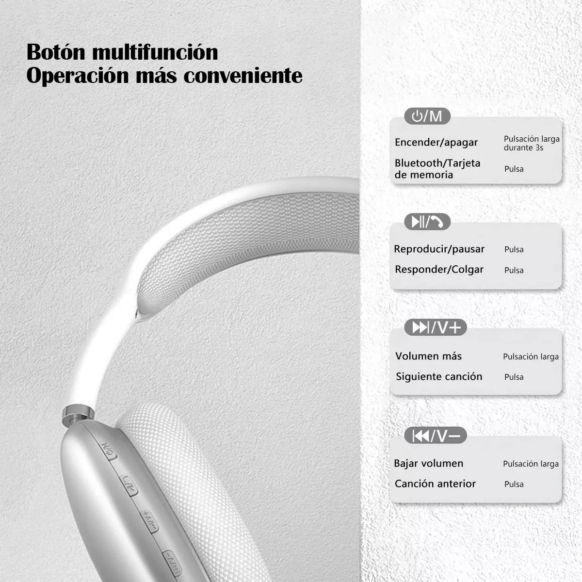 Auriculares Bluetooth 5.0 P9 Plus Max