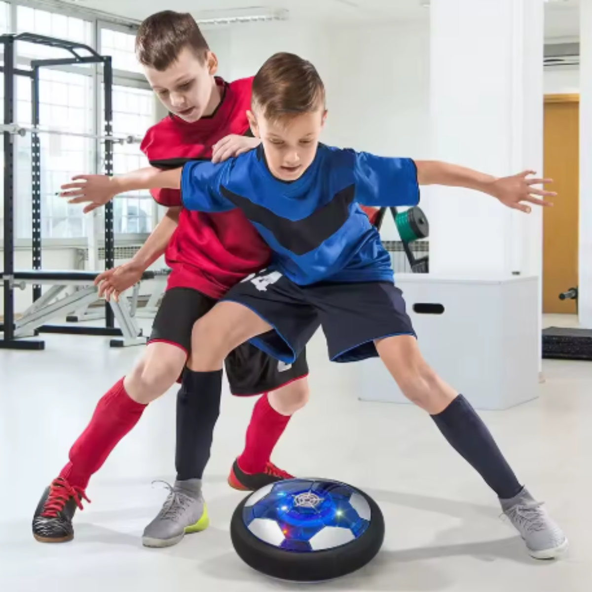 Pelota Plana De Fútbol Flotante Led