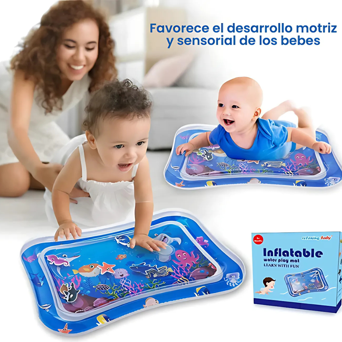 Aqua Baby Favorece el desarrollo motriz y sensorial