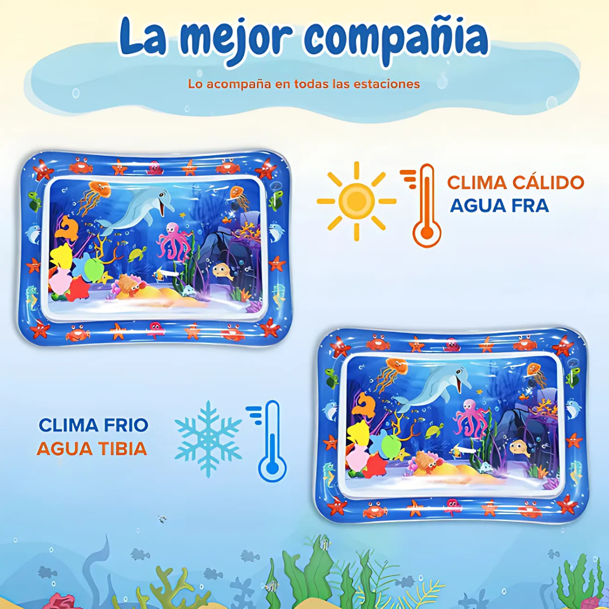 Aqua Baby Favorece el desarrollo motriz y sensorial