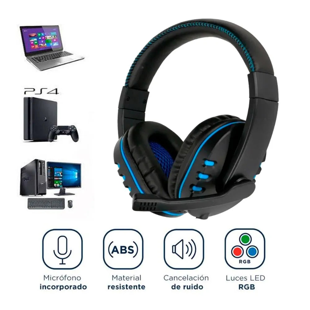 Auriculares Gamer 5 en 1 Dobe